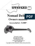 Manuale Fernandes Nomad Deluxe