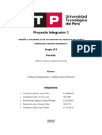 Informe Presentación Proyecto 3 - Alarma Contra Incendios