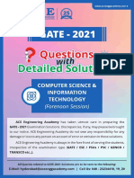 CSE GATE 2021 Questions With Detailed Solutions ForeNoon Session