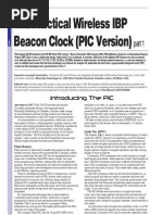 Build A PIC Beacon Clock Pt1