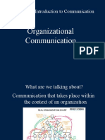 Lesson 8 - Organizational Communication
