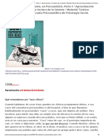 Lo Latente, en Psicoanálisis. Parte 1 - Aproximación A La Lectura de Lo Latente - Material Teórico Escuela Psicoanalítica de Psicología Social. - 1968 Grupalista