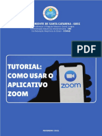 Aplicativo ZOOM TUTORIAL