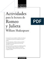 Actividades para La Lectura de RJ