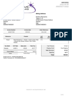 Invoice: Delivery Address Billing Address