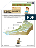 ACTIVIDAD DE EXTENSIÓN N° 06 HIDRÓSFERA V - RIOS - 1° SEC
