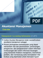 Overview Akuntansi Manajemen