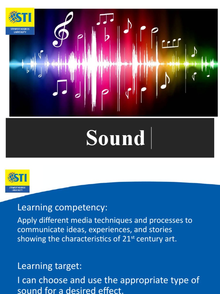 Grade 8 Computer Lesson 9 Sound-1 | PDF | Microphone | Sound Recording ...