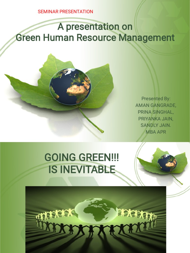 Green HRM | PDF | Human Resource Management | Sustainability
