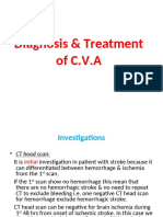 Diagnosis & Treatment of C.V.A