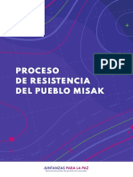 Proceso de Resistencia Del Pueblo Misak