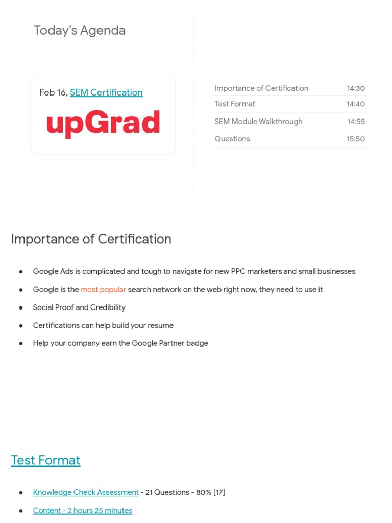 Search+Engine+Marketing+ (SEM) +certification+ +upgrad+ +16.02.2020 ...