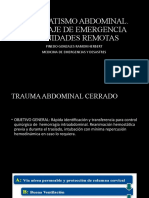 Traumatismo Abdominal