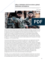 Revisión Bibliográfica Soldados Del Terrorismo Global Los Nuevos Combatientes Extranjeros