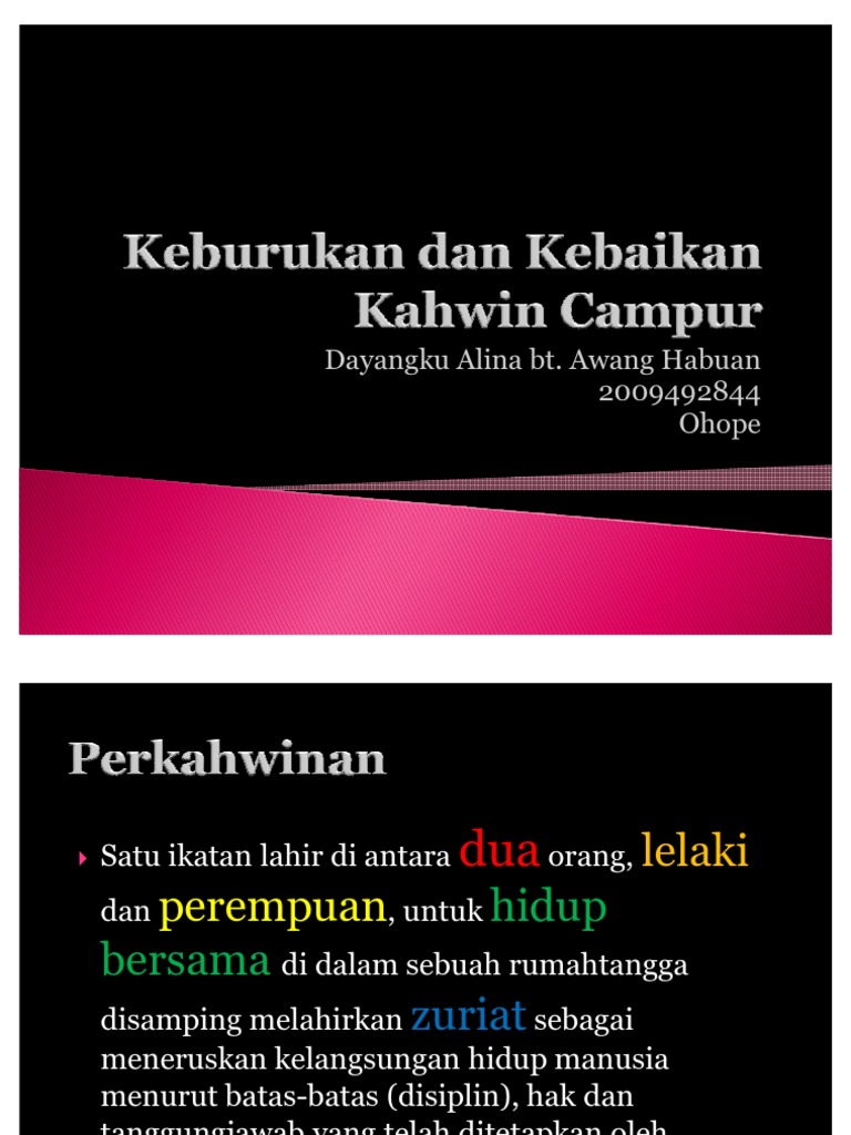 perkahwinan campur di malaysia