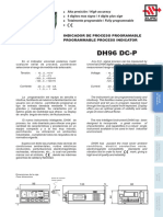 Indicador de proceso programable de 4 dígitos