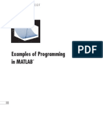 Examples of Programming in Matlab