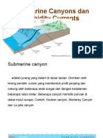 Submarine Canyons Dan Turbidity Currents Oseano