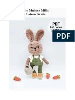 PDF Conejito Muneca Millio Amigurumi Patron Gratis