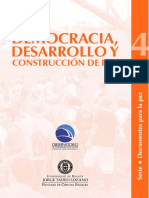 Democracia Desarrollo y Construccion de