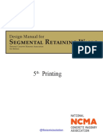 Design Manual For Segmental Retaining Walls 3rd Edition NCMA 2010