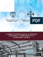 ComercioInternacional DerechoAduanero y TributarioComunidadAndina