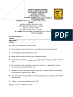 Actividad. Cuestionario A Compañeros de Otros Semestres y Especialidades.