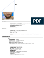 Javier Octavio Uriburu - Curriculum Vitae