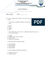 Evaluación Tipo Icfes Matemáticas 3°