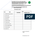 Daftar Hadir Ujian Praktik