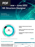 NX What is New - Structure Designer - June 2022