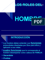 Los 4 roles del hombre como cabeza de familia: Sacerdote, Profeta, Rey y Adorador