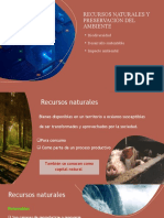 Recursos Naturales y Preservación Del Ambiente