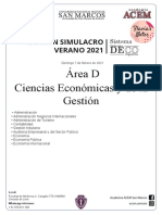 Simulacro 3 Acem - Area D