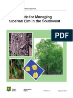 Field Guide For Managing Siberian Elm in The Southwest: United States Department of Agriculture