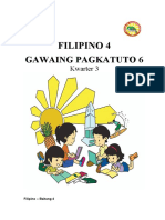Filipino 4: Gawaing Pagkatuto 6