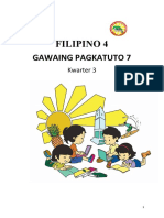 Filipino 4: Gawaing Pagkatuto 7
