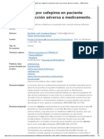 Caso Clinico - Encefalopatía Por Cefepima en Paciente Renal - Una Reacción Adversa A Medica... - EBSCOhost