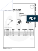 2N3906 / MMBT3906 / PZT3906 PNP General Purpose Amplifier: Description