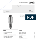 Proportional Pressure Reducing Valve: RE 58038, Edition: 2014-04, Bosch Rexroth AG