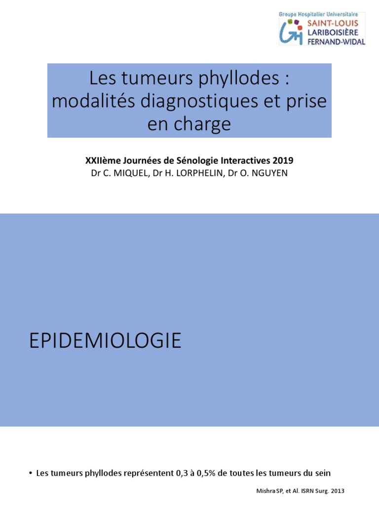 Tumeurs Phyllodes | PDF | Cancer | Radiothérapie