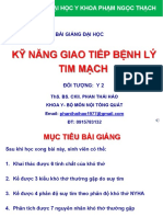 KỸ NĂNG GIAO TIẾP BỆNH LÝ TIM MẠCH