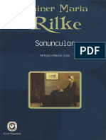 Rainer Maria Rilke Sonuncular