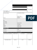 1 - Employment Application Form