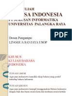 Materi Bahasa-Indonesia FT Infomatika Kelas 2017