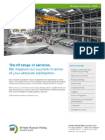 The rff range of pipe services
