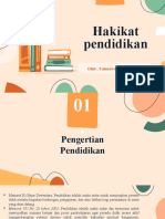 Hakikat Pendidikan