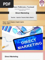 Instituto Politécnico Nacional: Direct Marketing