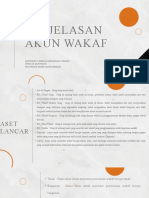 Penjelasan Akun Wakaf