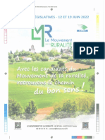 Programme D'isabelle Leglu Du Mouvement de La Ruralité